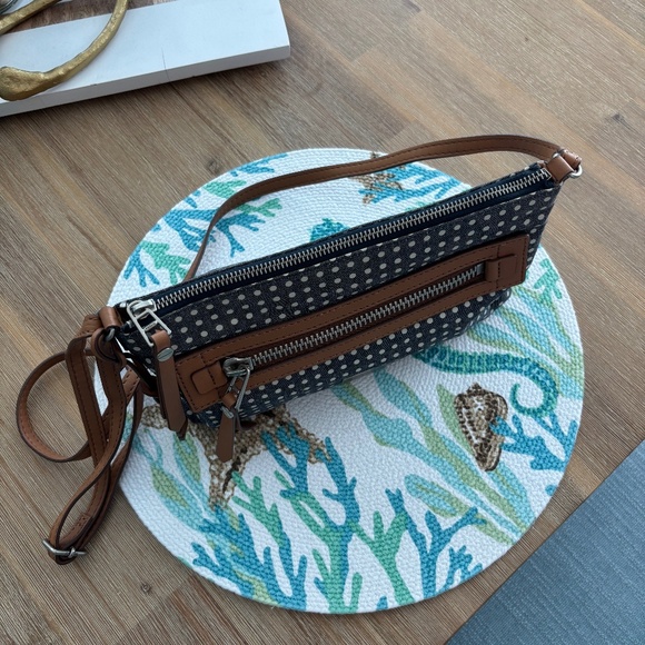 Fossil Denim and Leather Crossbody - Picture 8 of 12